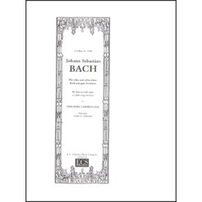 Wir eilen mit schwachen, doch emsigen Schritten : We hasten with eager