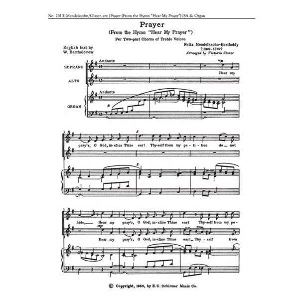 Hear My Prayer: Prayer