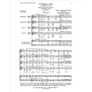 O Regem coeli : O King of Heaven