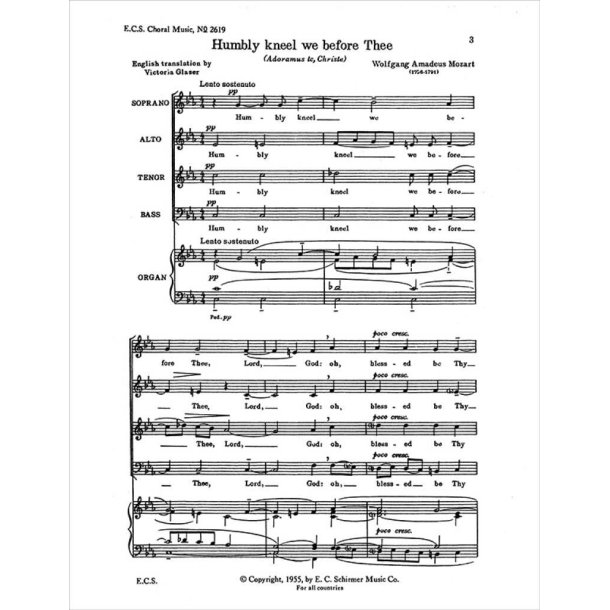 Humbly Kneel We Before Thee : K. Anh. A10