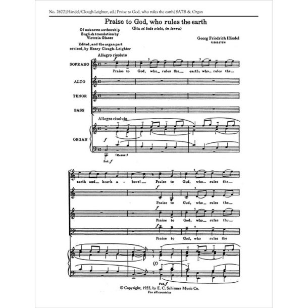 La Resurrezione-Praise To God, Who Rules the Earth