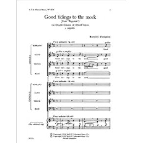 Good Tidings to the Meek : from Requiem: The Triumph of Faith