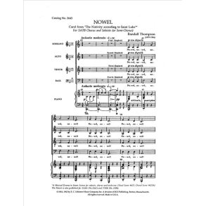 The Nativity According to St. Luke: Nowel