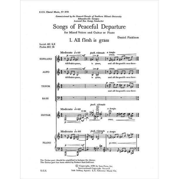 Songs of Peaceful Departure