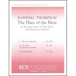 The Place of the Blest: 1 The Carol of the Rose