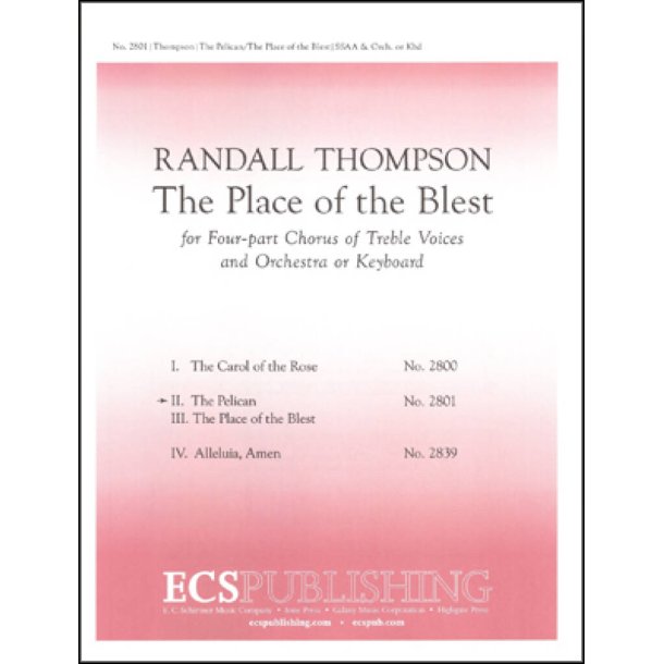 The Place of the Blest : No. 2 The Pelican & No. 3 The Place of the Blest