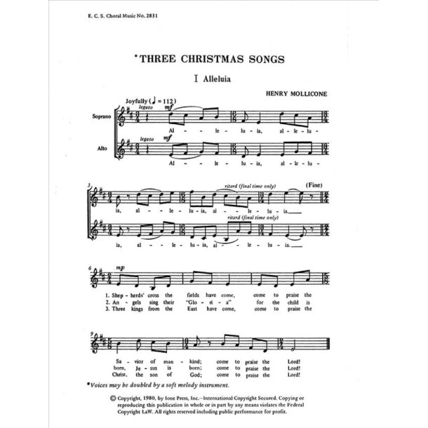 Three Christmas Songs