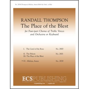 The Place of the Blest: No. 4 Alleluia, Amen