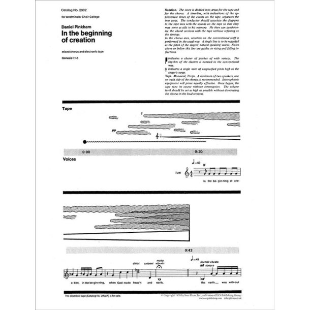 In the Beginning of Creation