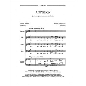 Two Herbert Settings: Antiphon