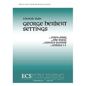 George Herbert Settings : Coloss3.3. Our life is hid with Christ in God