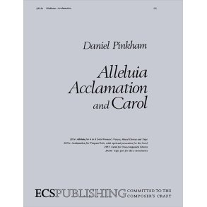 Alleluia, Acclamation & Carol : II. Acclamation for Timani Solo
