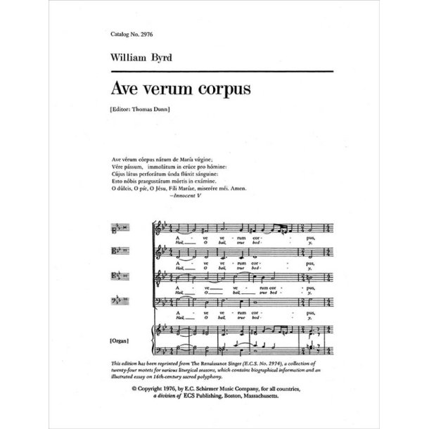 Ave verum Corpus