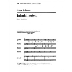 Inimici autem : Lord, my foes are yet