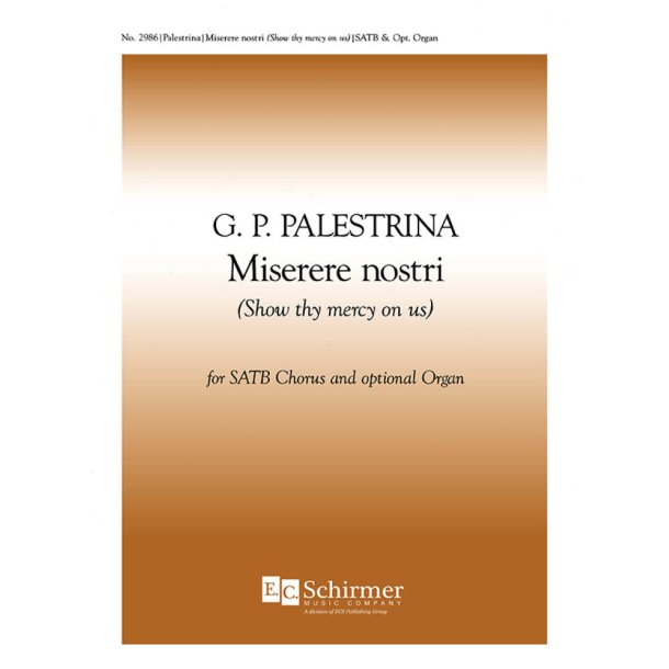 Miserere Nostri : Show thy mercy on us