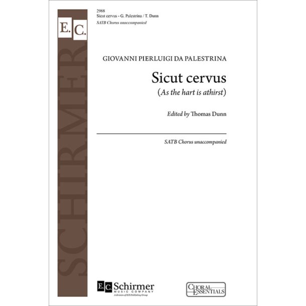Sicut cervus : As the hart is athirst