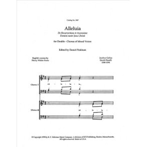 Alleluia! In resurrectione tua Christe : Alleluia! We Sing with Joy!