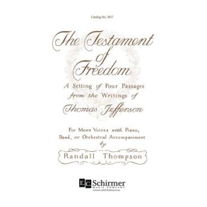 The Testament of Freedom : Additional Brass Ensemble Full Score