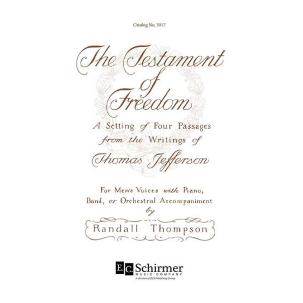 The Testament of Freedom : Additional Brass Ensemble Full Score