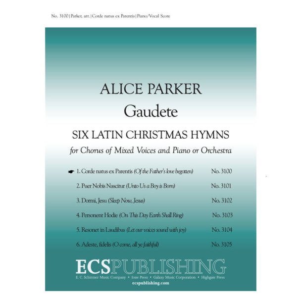 Gaudete: No. 1. Corde natus