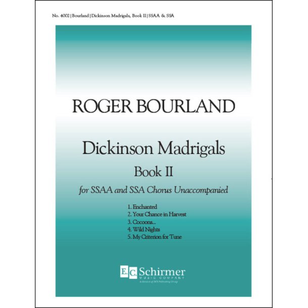 Dickinson Madrigals, Book II