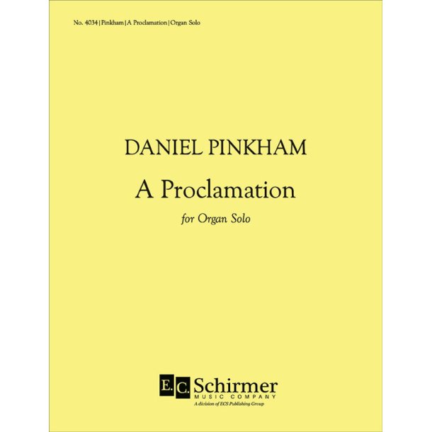 A Proclamation