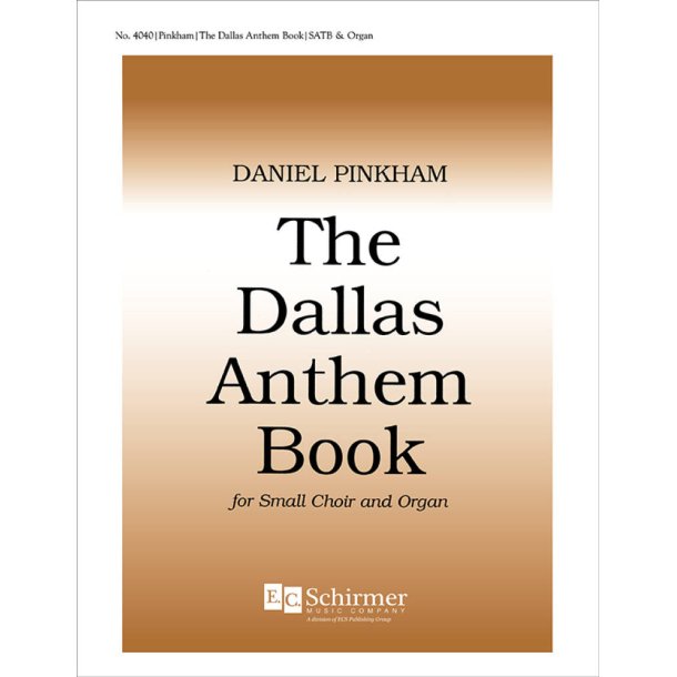 The Dallas Anthem Book