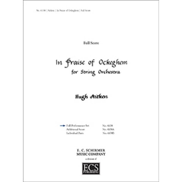 In Praise of Ockeghem