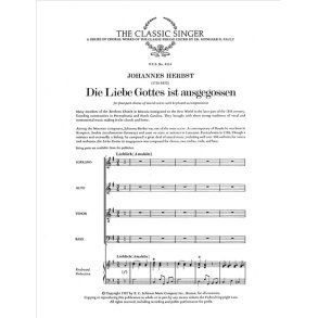 Die Liebe Gottes ist ausgegossen : The Holy Spirit on us descended