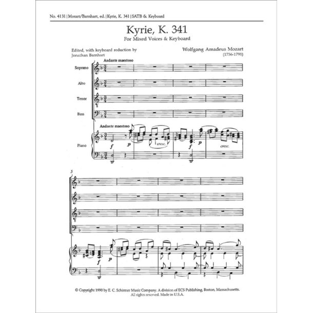 Kyrie, K.341