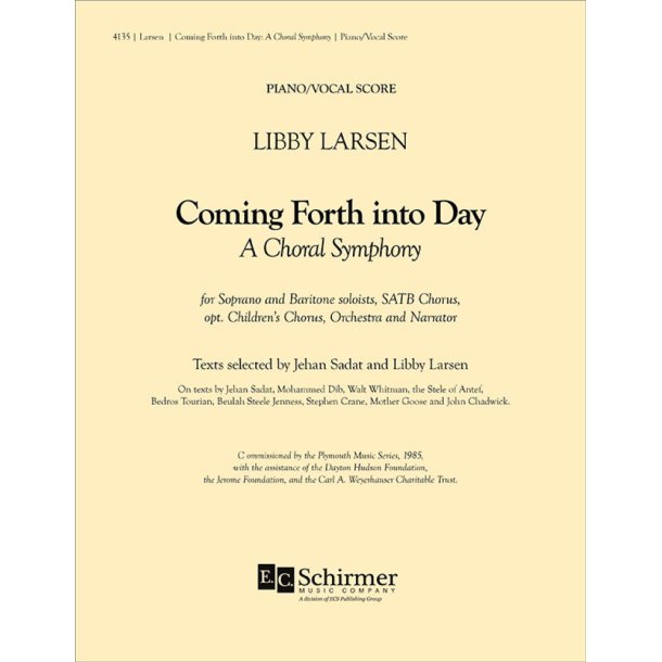 Coming Forth Into Day