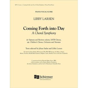 Coming Forth Into Day : Full Score