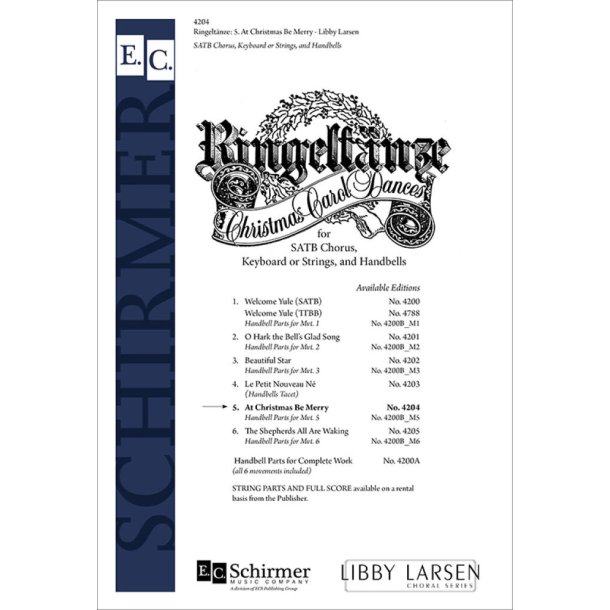 Ringeltanze: 5. At Christmas Be Merry
