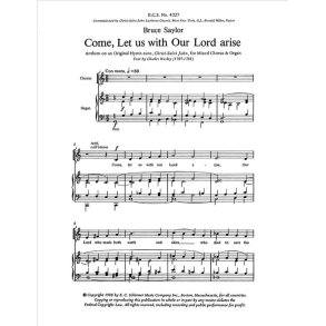Come, Let Us with Our Lord Arise