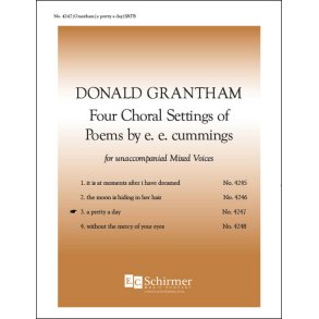 four e.e. cummings poems: no. 3. a pretty a day