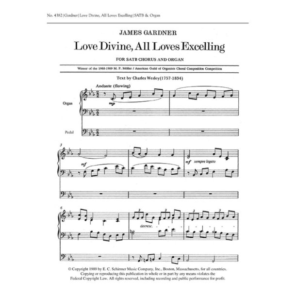 Love Divine, All Loves Excelling