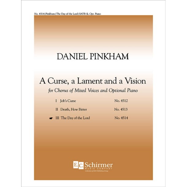 A Curse, a Lament, and a Vision : No. 3. The Day of the Lord