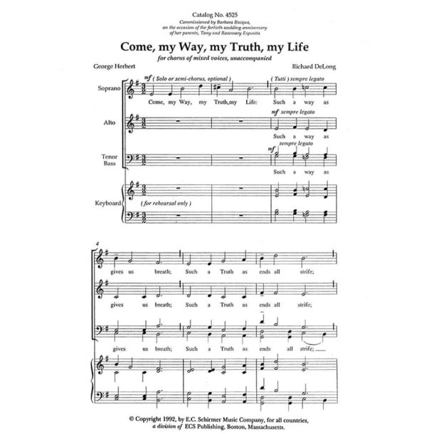 Come, My Way, My Truth, My Life