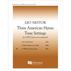 3American Hymn-Tune Settings : 3. I Will Arise and go to Jesus