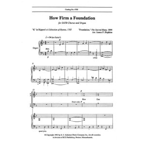 How Firm a Foundation