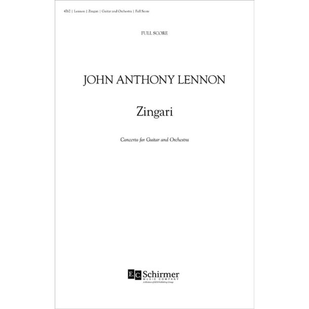 Zingari, Concerto for Guitar and Orchestra
