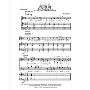 Psalm 133 : How Wonderful It Is