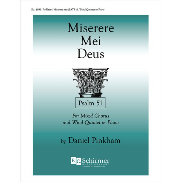 Miserere Mei Deus : Psalm 51
