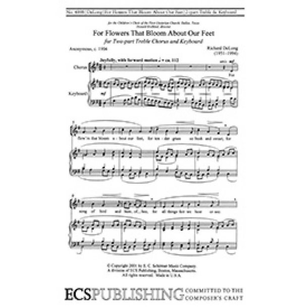 For Flowers that Bloom Around Our Feet