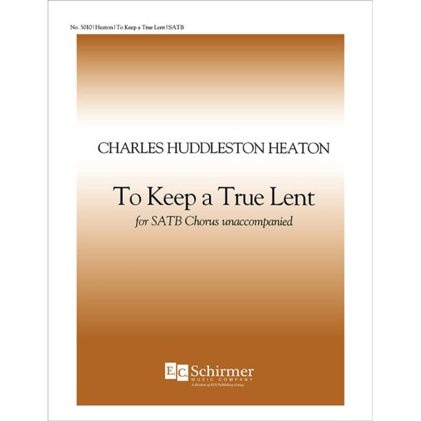 To Keep a True Lent