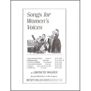 Songs for Women's Voices: No. 2. Mornings Innocent