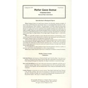 A Backpack Opera: Mother Goose Avenue