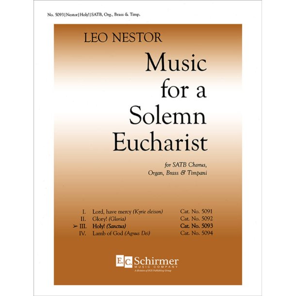 Music for a Solemn Eucharist: No. 3. Sanctus