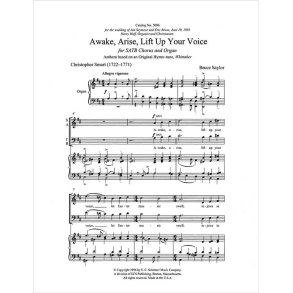 Awake, Arise, Lift Up Your Voice