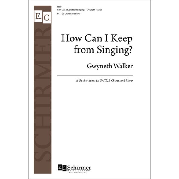 How Can I Keep from Singing?